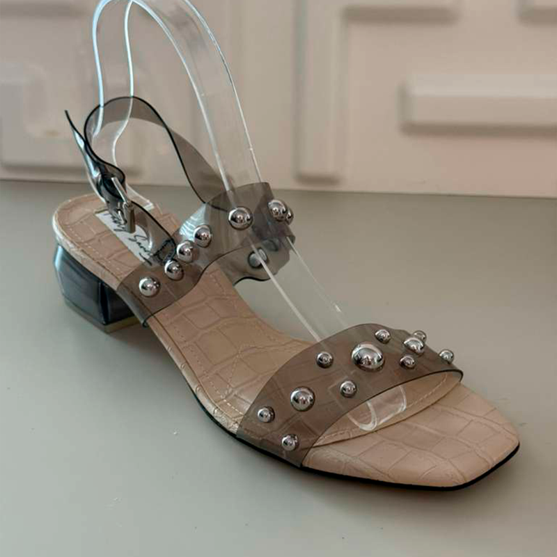 Sandal Vinil Salto Médio