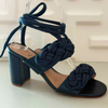 Sandália Trançada Navy