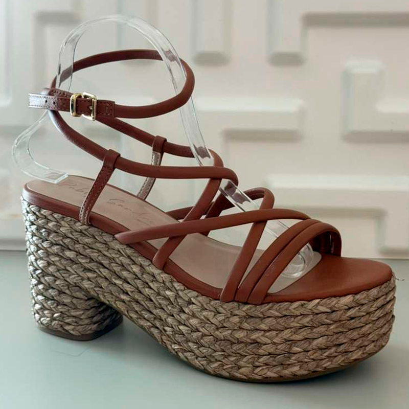 Sandal Anabela Handmade