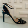 Sandal Metalizada Preta