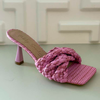 Open Mule Handmade Rosa
