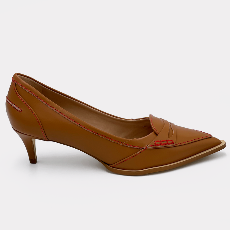 Scarpin Marrom