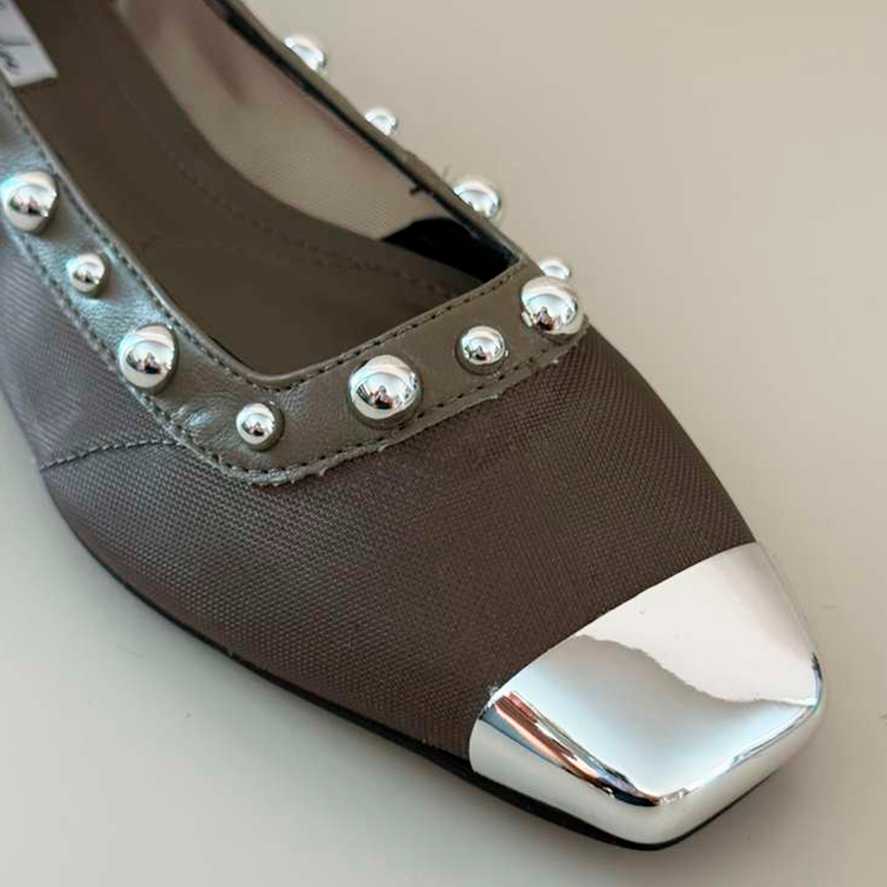 Loafer Tela Mesh Verde Oliva