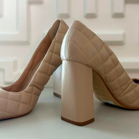 Scarpin Metalassê Nude