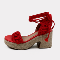 Sandal Handmade Vermelha