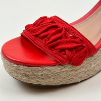 Sandal Handmade Vermelha