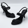 Sandal Preta Tratorada