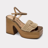 Sandal Anabela Bronze