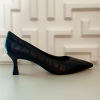 Scarpin Metalassê Preto